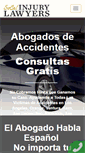 Mobile Screenshot of abogadosaccidentes.us